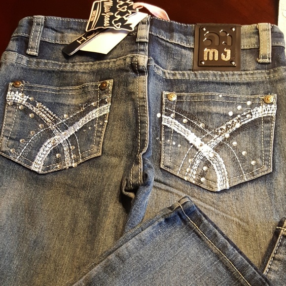 Miss Jeans Stonewash Blue Jeans - Picture 3 of 4